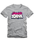 Marškinėliai Friday night funkin logo Marškinėliai Friday night funkin logo